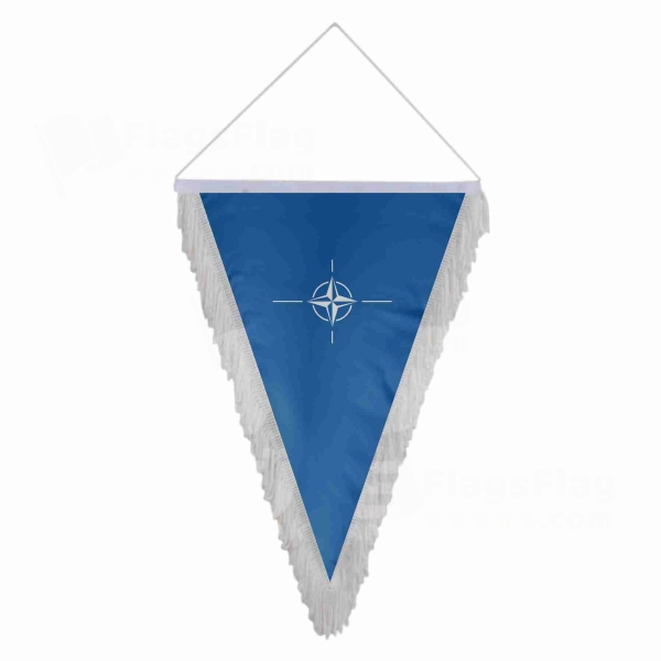 North Atlantic Treaty Organization Triangle Fringed Streamers