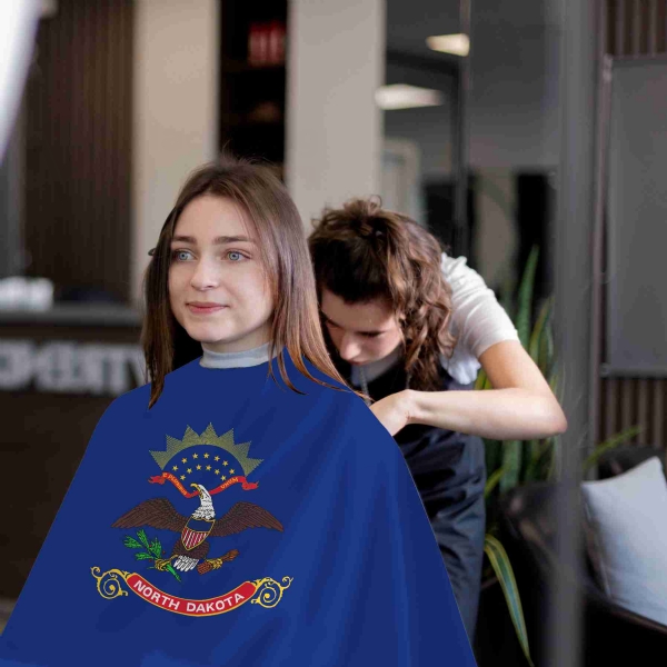 North Dakota Barber Apron