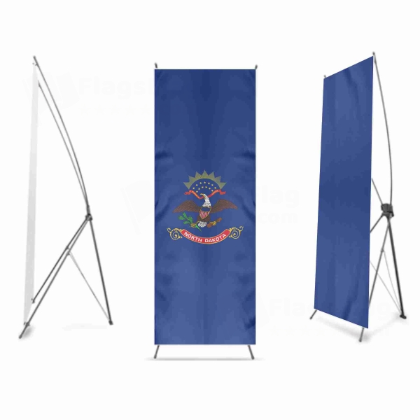 North Dakota Digital Print X Banner