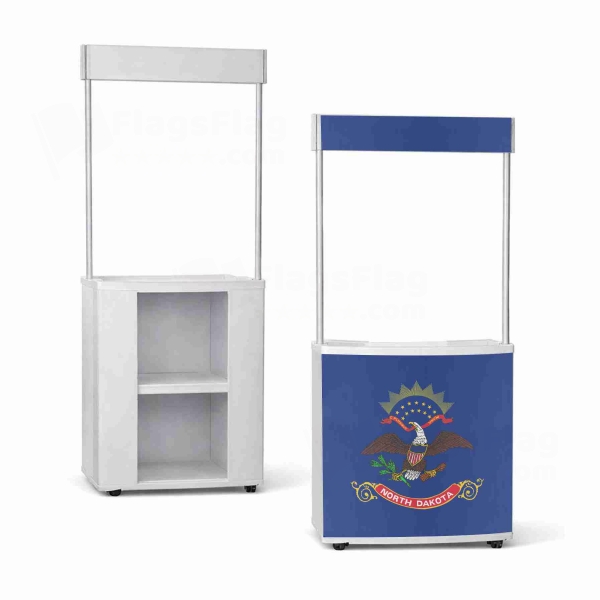 North Dakota Square Promotion Stand