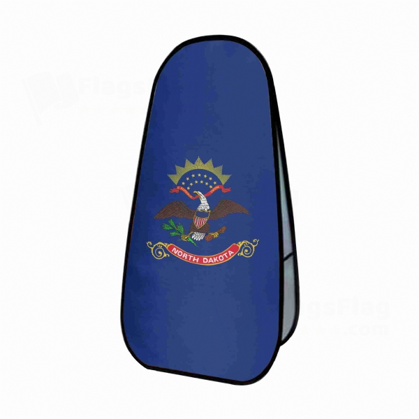 North Dakota Vertical Cloth Banner Display Stands
