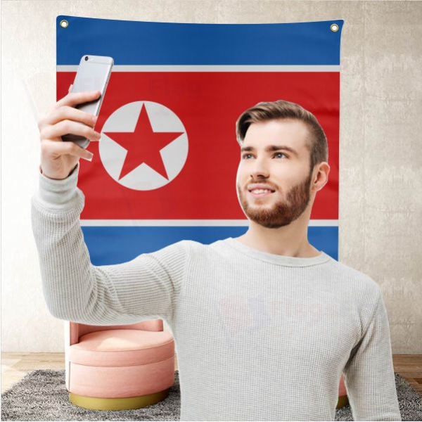 North Korea Background Selfie Shooting Landscapes