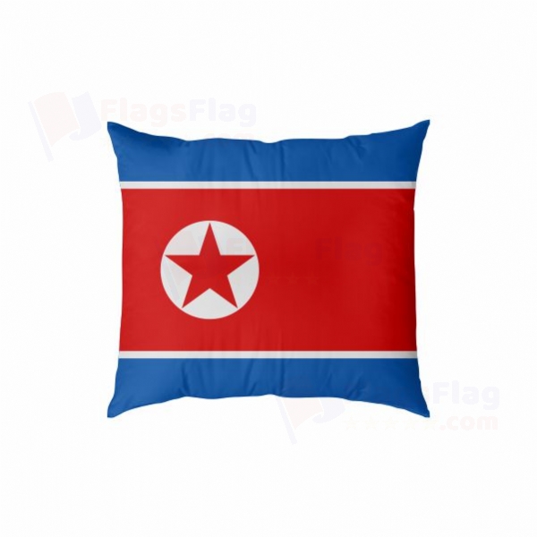 North Korea Digital Printed Pillow Cover