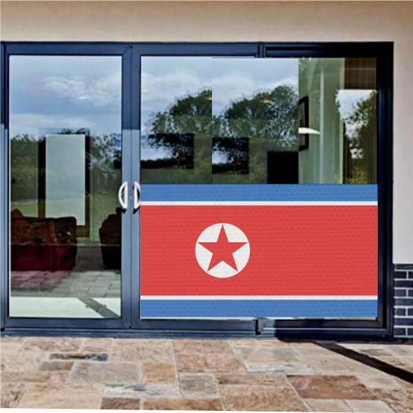 North Korea Glass Film North Korea One Way Vision Printing