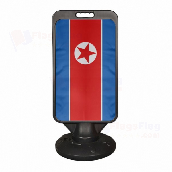 North Korea Plastic Advertising Pontoon