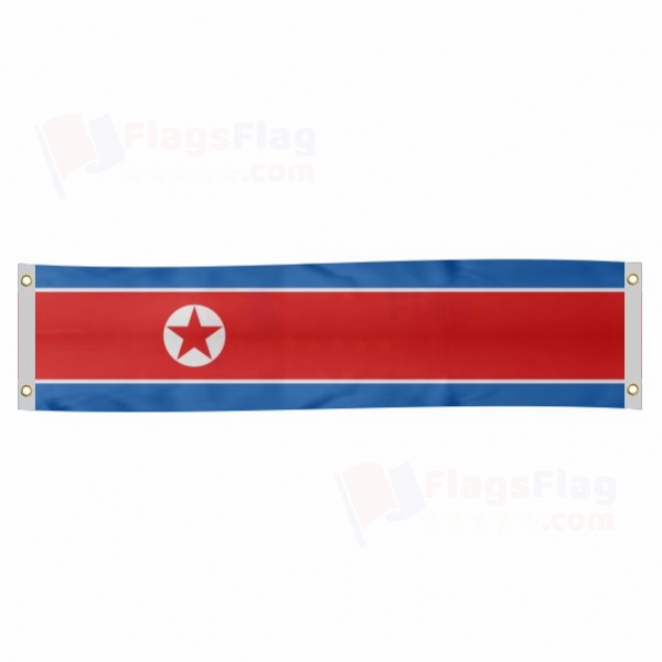 North Korea Poster Banner