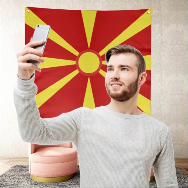 North Macedonia Background Selfie Shooting Landscapes