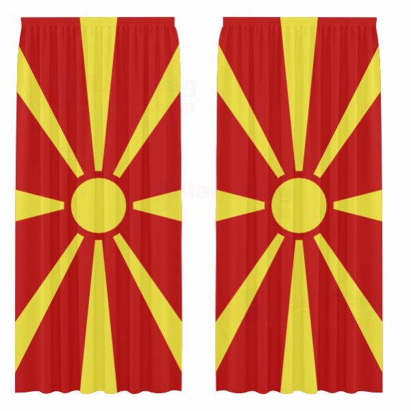 North Macedonia Digital Printed Curtains