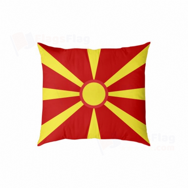 North Macedonia Digital Printed Pillow Cover