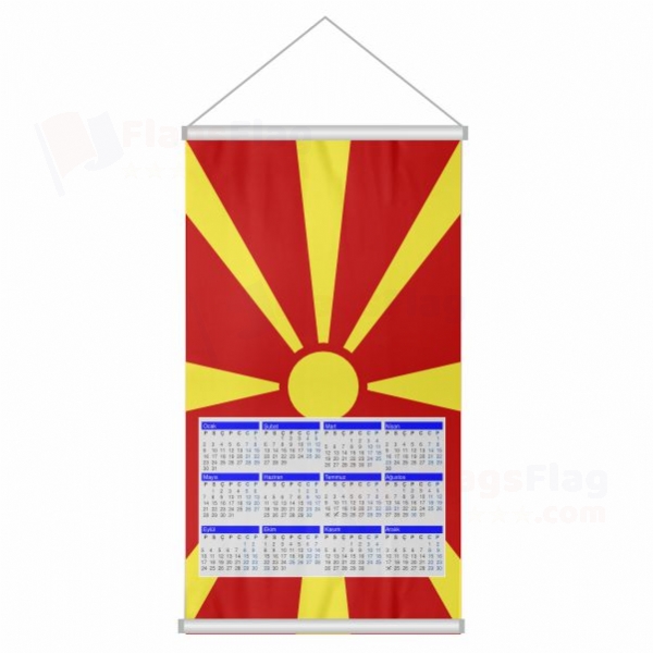 North Macedonia Woven Fabric Digital Printing Calendar