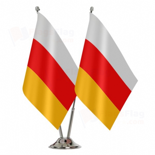 North Ossetia Alanya 2 Table Flags