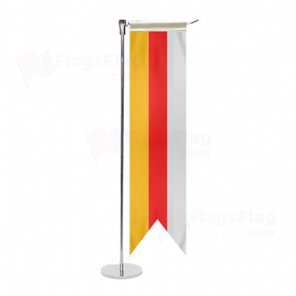 North Ossetia Alanya L Table Flag