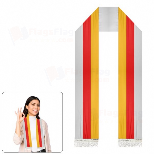 North Ossetia Alanya Scarf Digital Printing