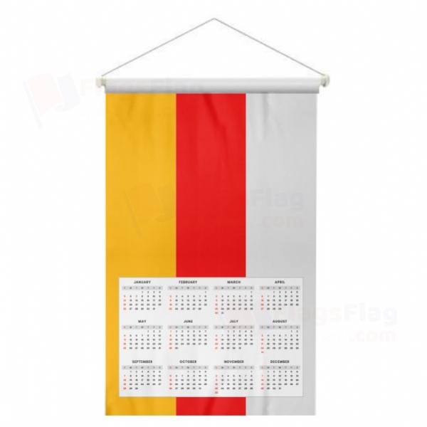 North Ossetia Alanya Woven Fabric Digital Printing Calendar