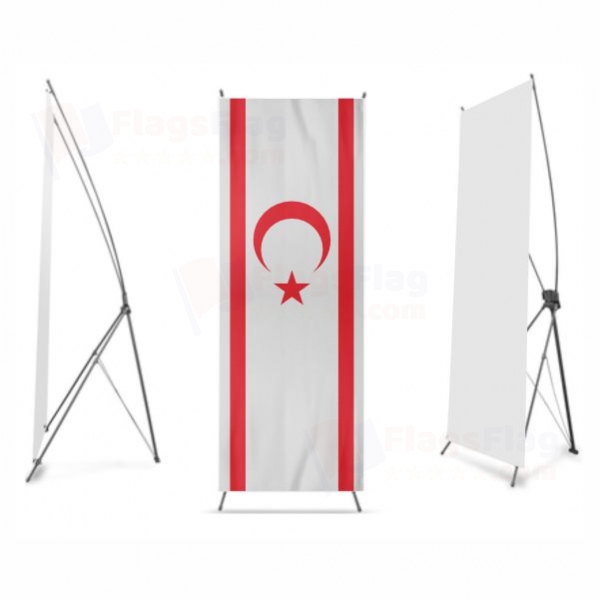 Northern Cyprus Digital Print X Banner
