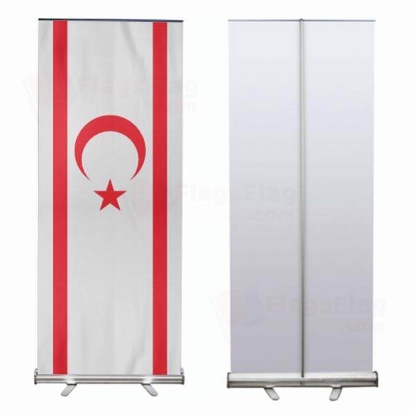 Northern Cyprus Roll Up Banner