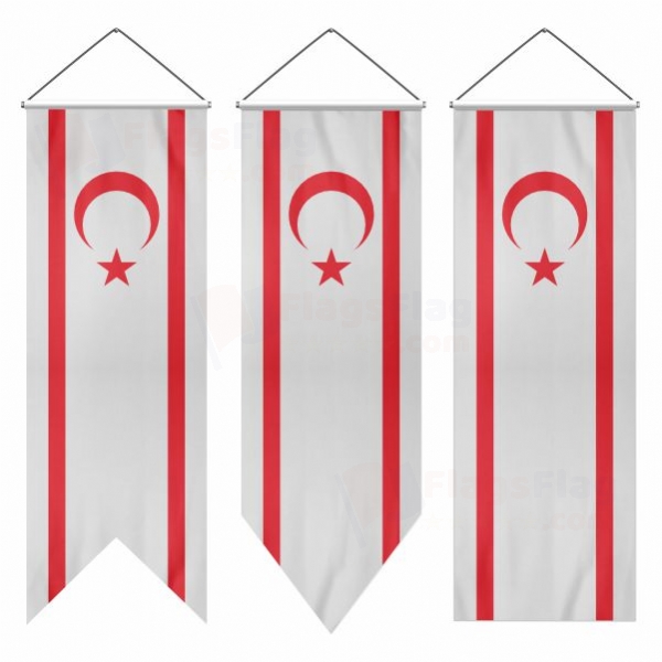 Northern Cyprus Swallowtail Flags