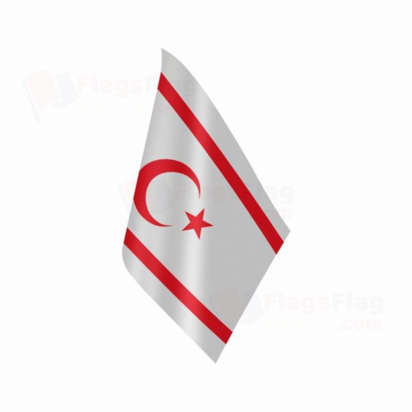 Northern Cyprus Table Flag