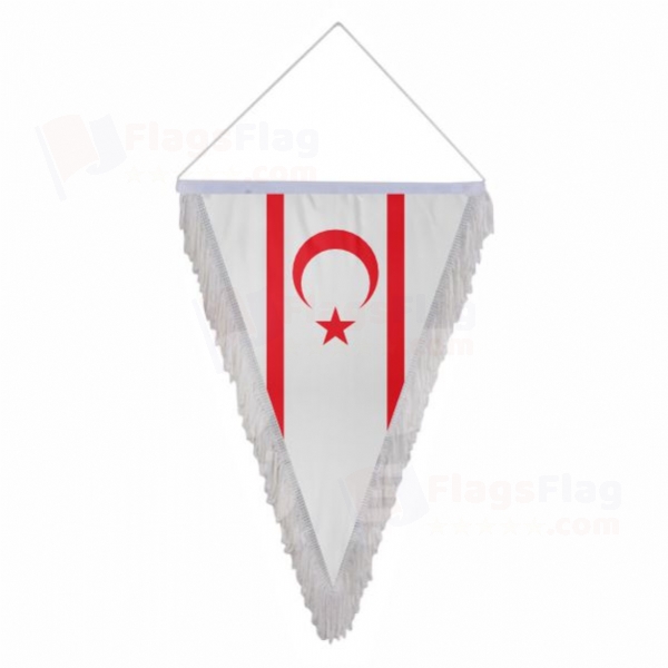 Northern Cyprus Triangle Fringed Streamers