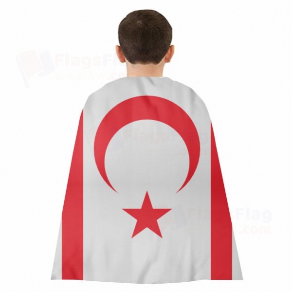 Northern Cyprus Woven Fabric Cloak Digital Printing