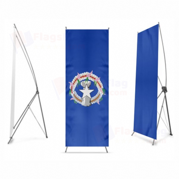 Northern Mariana Islands Digital Print X Banner