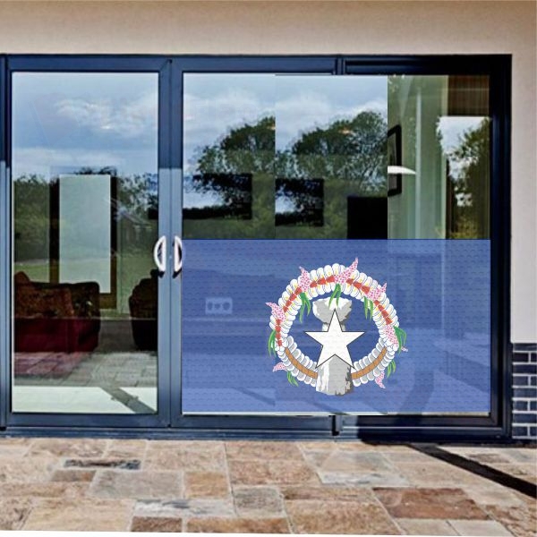 Northern Mariana Islands Glass Film Northern Mariana Islands One Way Vision Printing