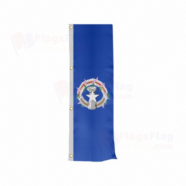 Northern Mariana Islands Vertically Raised Flags