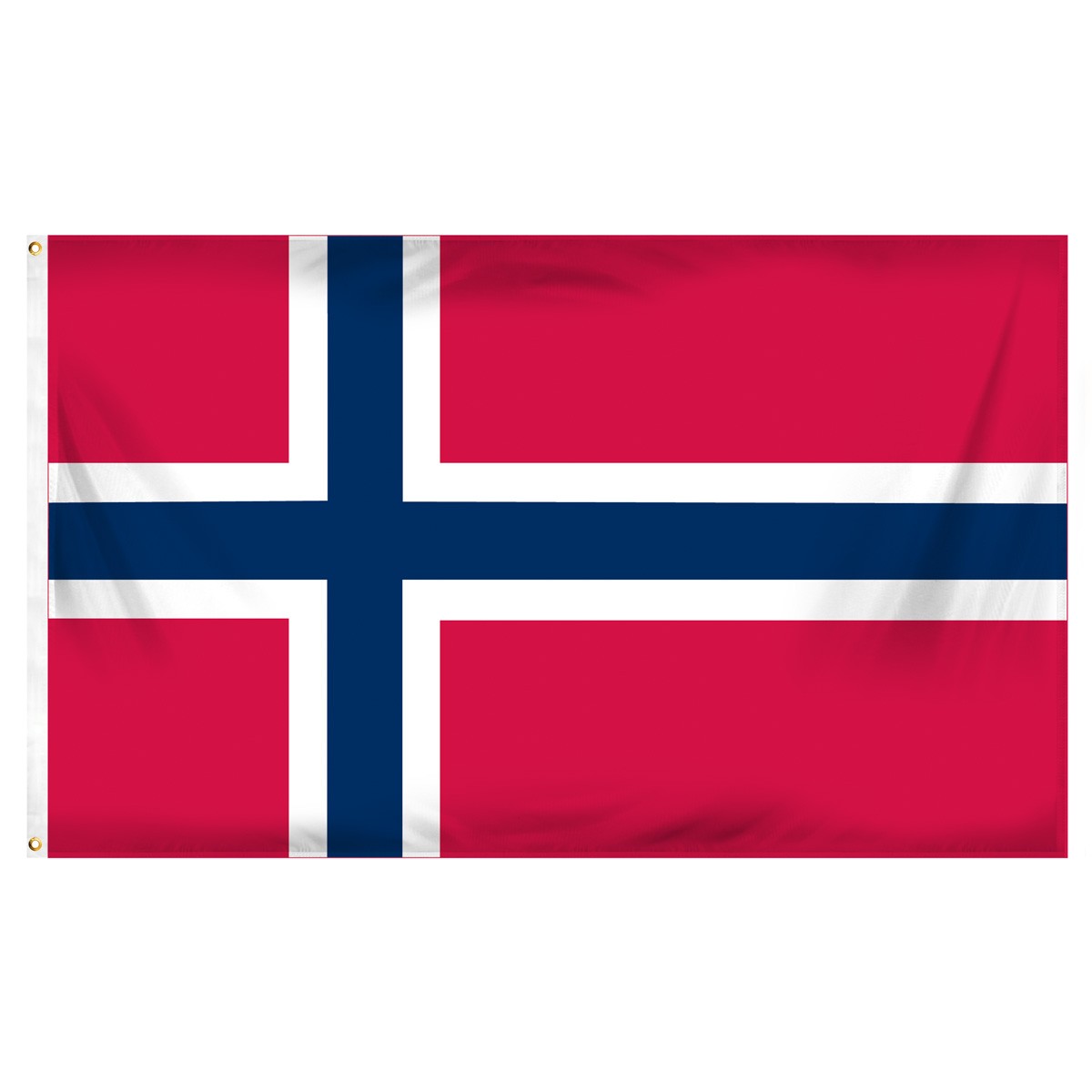 Norway Car Convoy Flags