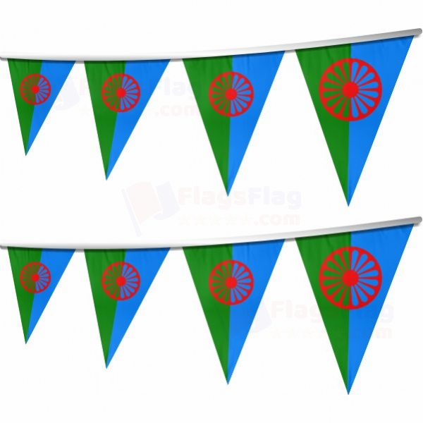 Novel Stringed Triangle Flag