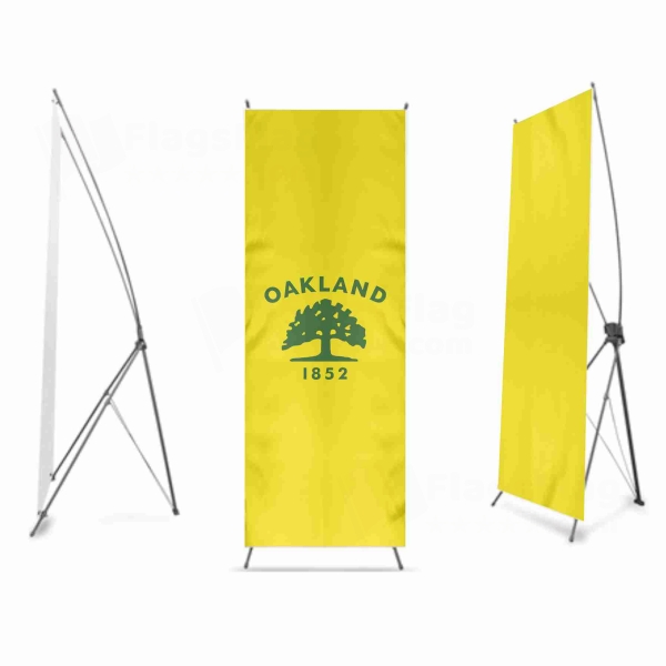 Oakland California Digital Print X Banner