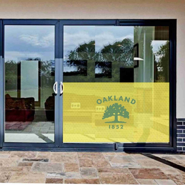 Oakland California Glass Film Oakland California One Way Vision Printing