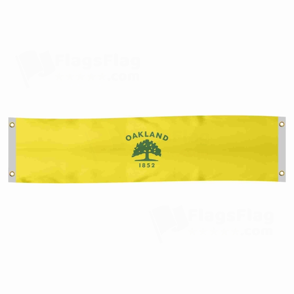Oakland California Poster Banner
