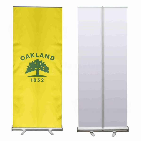 Oakland California Roll Up Banner