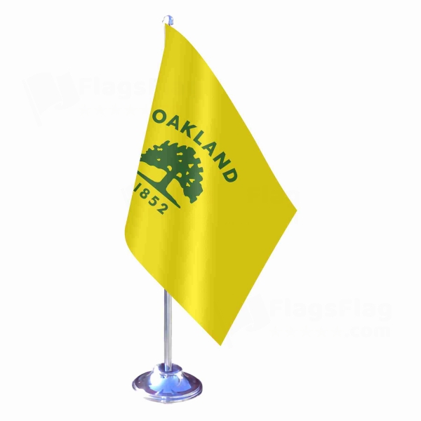 Oakland California Single Table Flag