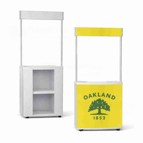 Oakland California Square Promotion Stand