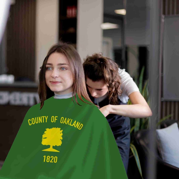 Oakland County Michigan Barber Apron