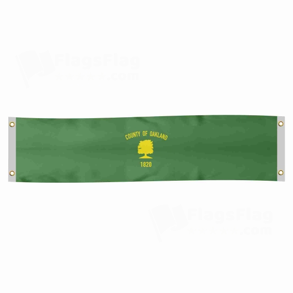 Oakland County Michigan Poster Banner