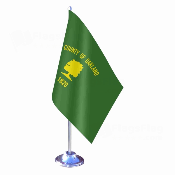 Oakland County Michigan Single Table Flag