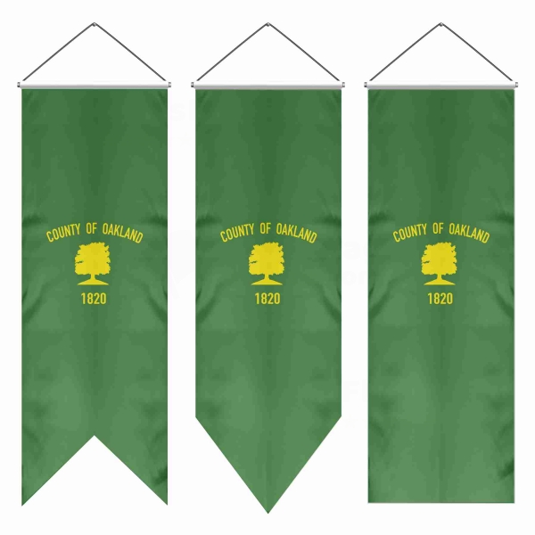 Oakland County Michigan Swallowtail Flags