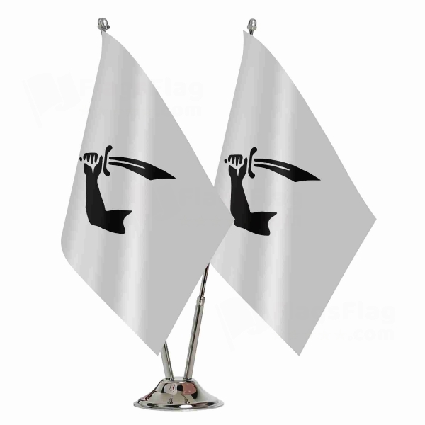 Of Edward Davis Buccaneer 2 Table Flags