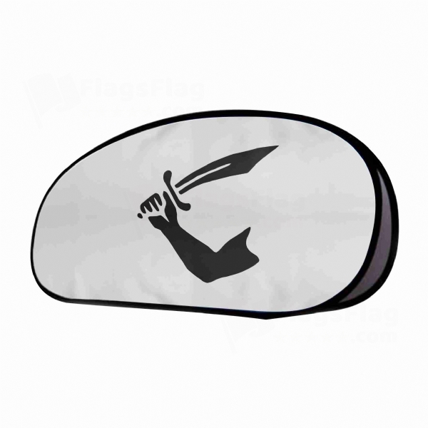 Of Edward Davis Buccaneer Horizontal Fabric Banner Display Stands