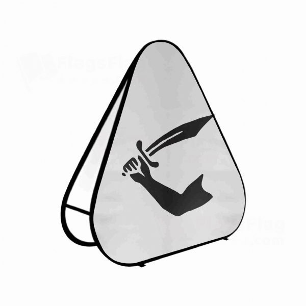 Of Edward Davis Buccaneer Triangle Fabric Banner Display Stands