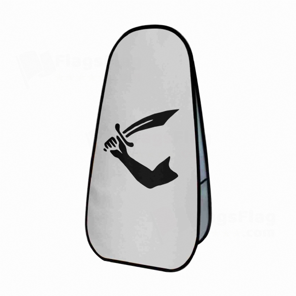 Of Edward Davis Buccaneer Vertical Cloth Banner Display Stands