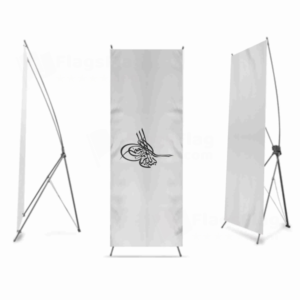 Of Ottoman Tugra The Black Digital Print X Banner