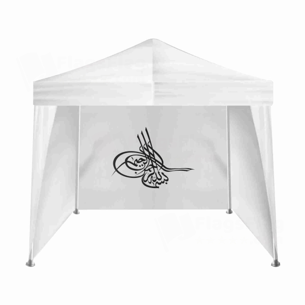 Of Ottoman Tugra The Black Gazebo Tent