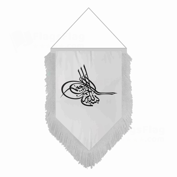 Of Ottoman Tugra The Black Pentagonal Flags