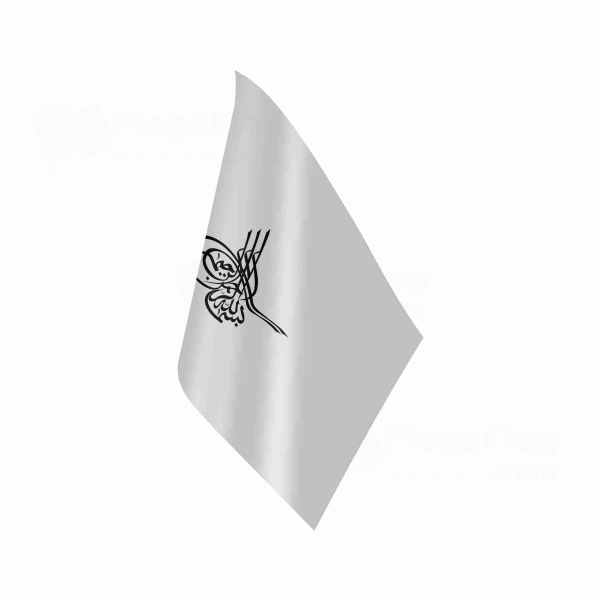 Of Ottoman Tugra The Black Table Flag