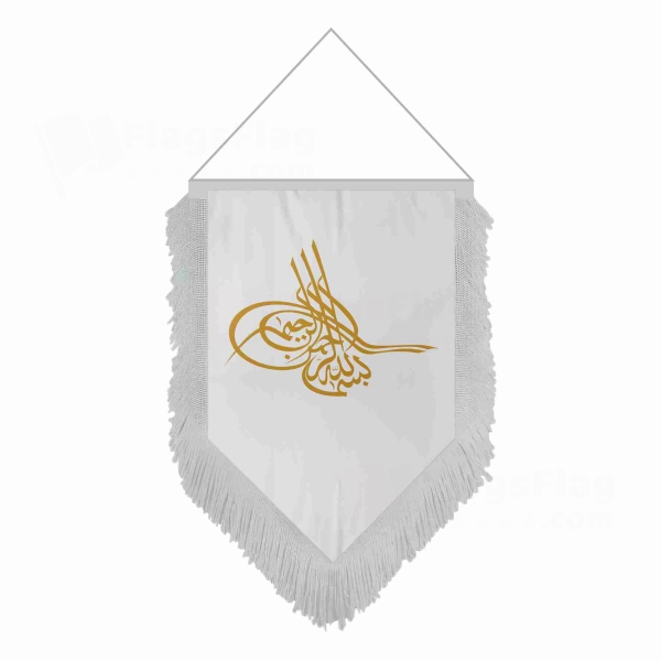 Of Ottoman Tugra The Gold Pentagonal Flags