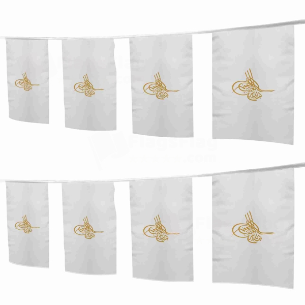 Of Ottoman Tugra The Gold Square String Flags