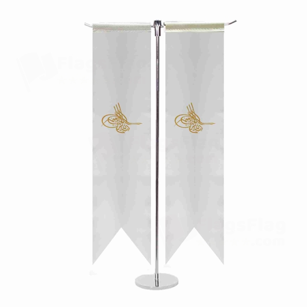 Of Ottoman Tugra The Gold T Table Flag